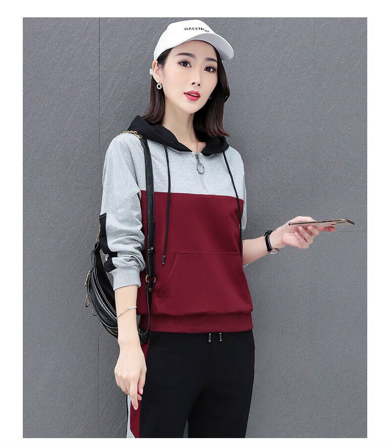 Set Bộ Thể Thao Nón Phón Màu - BTN78